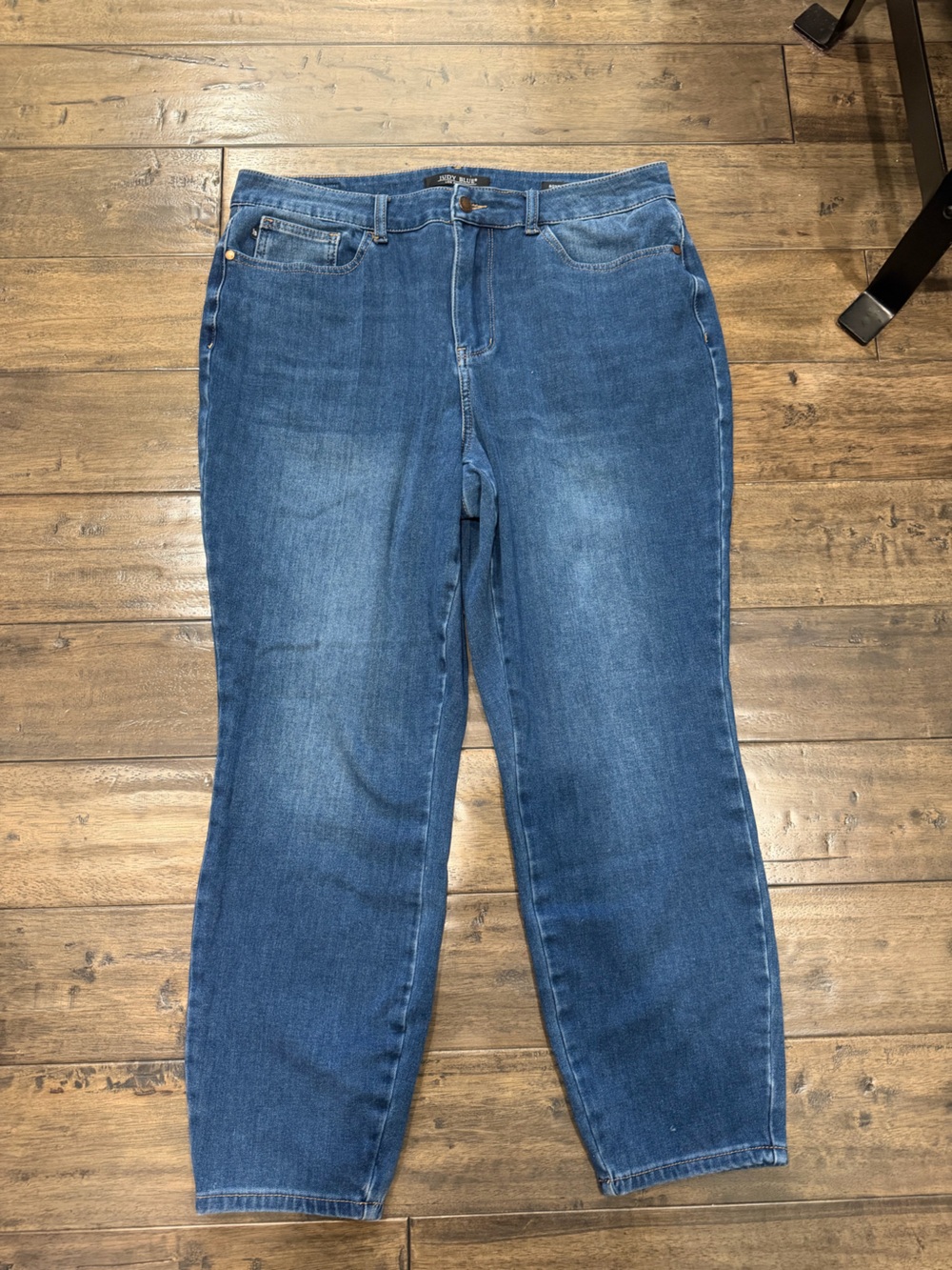 Judy Blue Dark Wash High Rise Boyfriend Fit Denim Jeans Womens 16W/33